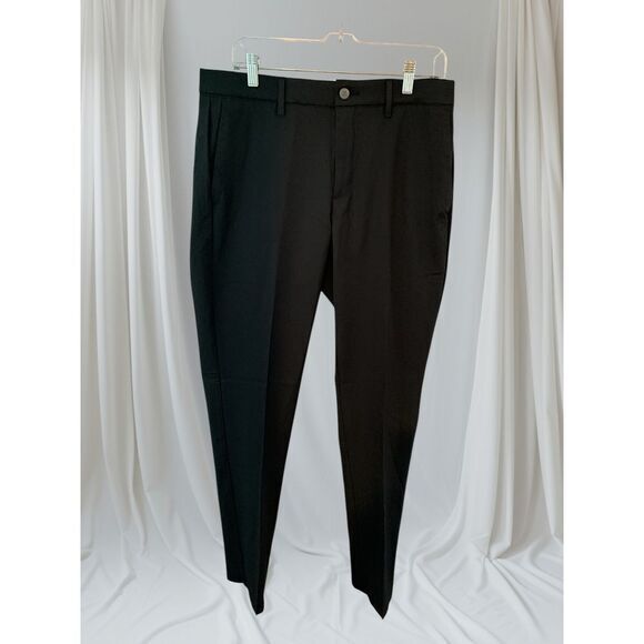 Original Penguin Nordstrom Black Stretch Dress Pants golf casual Slacks 32x32NWT - Picture 1 of 11
